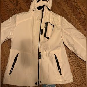 Snow pants and snow coat.